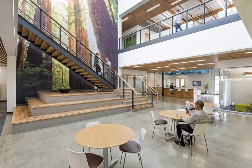 modern and inspiring workplace in San Jose, California / Noll & Tam Architects