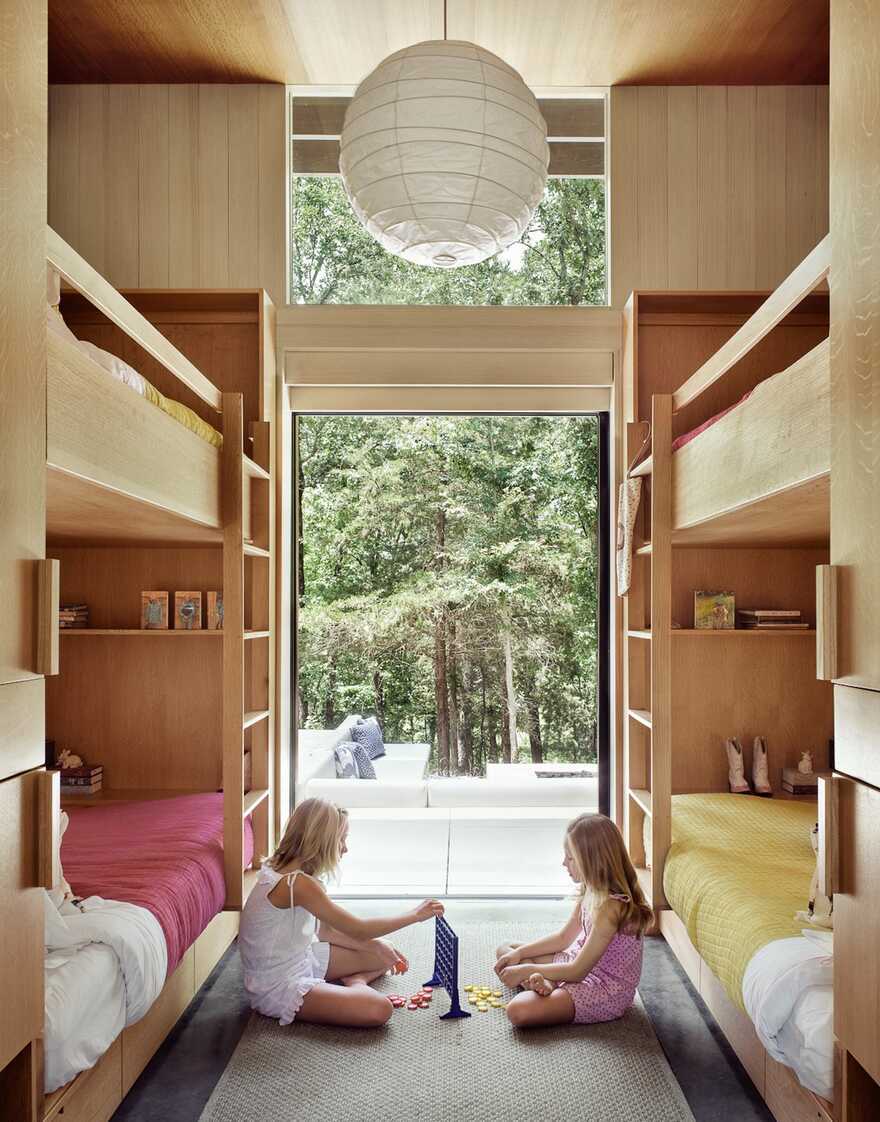 kids bedroom, Lake Flato Architects