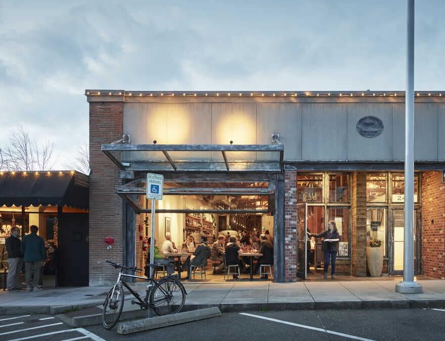Bruciato, a Contemporary Pizzeria Occupies a Former Hardware Store