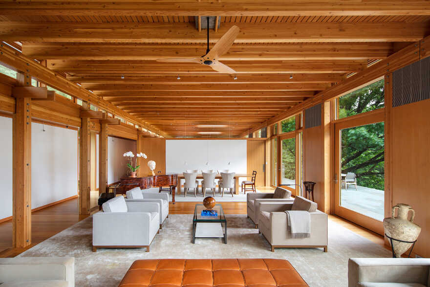 living room, Cutler Anderson Architects