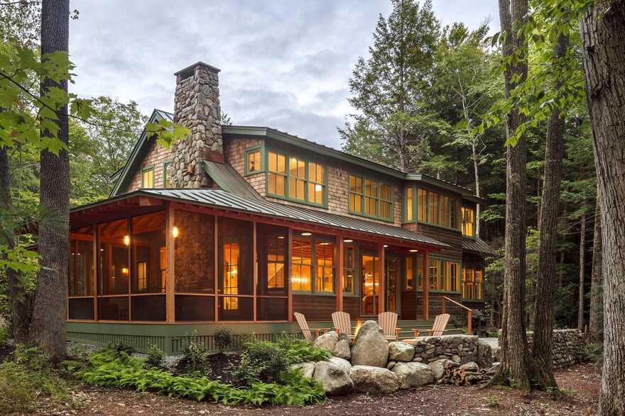 Pleasant Lake Camp / Whitten Architects