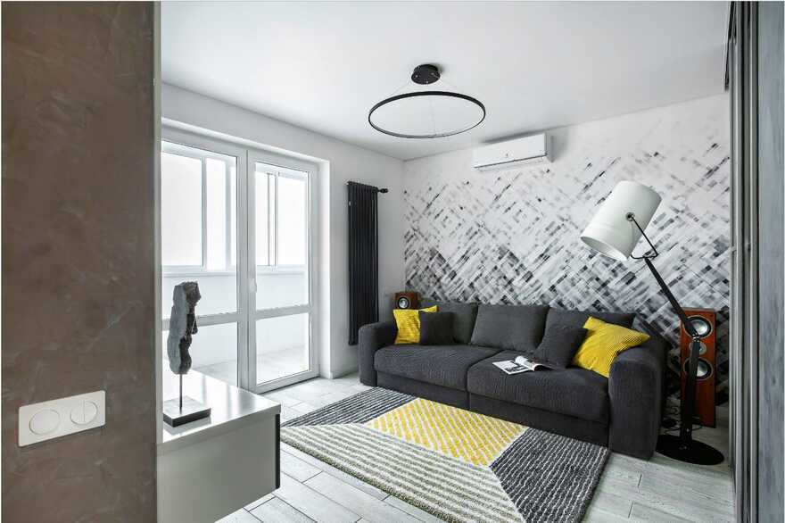 living room, Designers Pavel and Svetlana Alekseeva