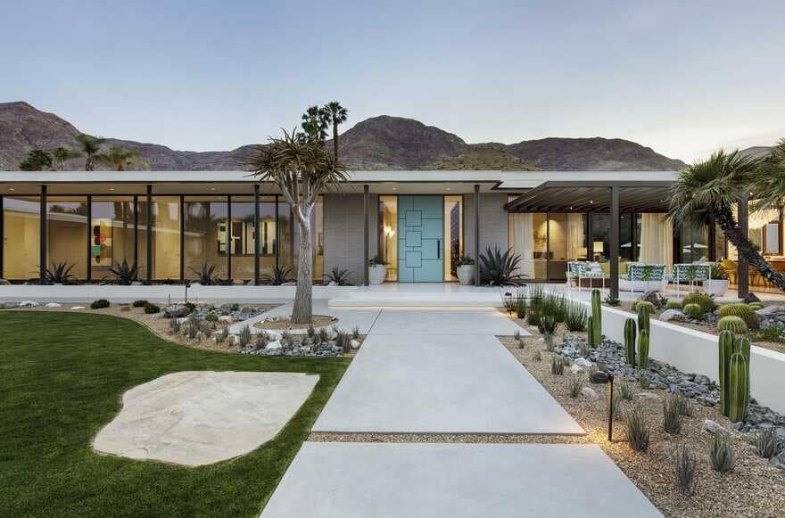 Thunderbird Heights Residence, Updating a Mid-Century Modern Residence Near Palm Springs