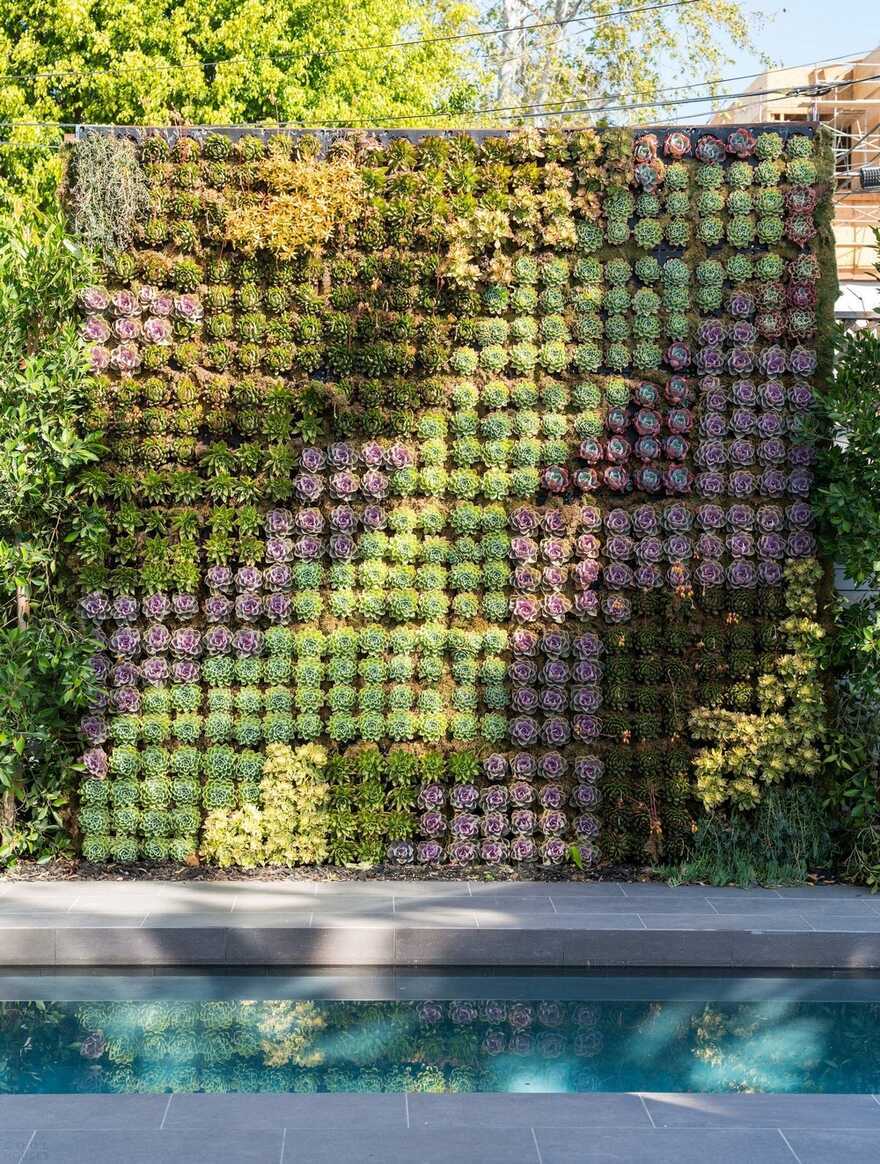 green wall / AUX Architecture