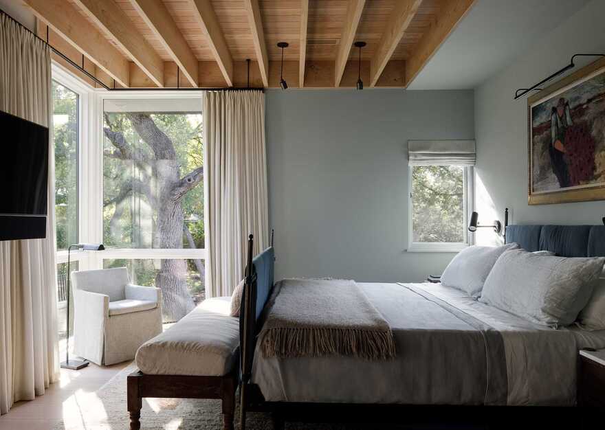 bedroom, Texas / Tim Cuppett Architects