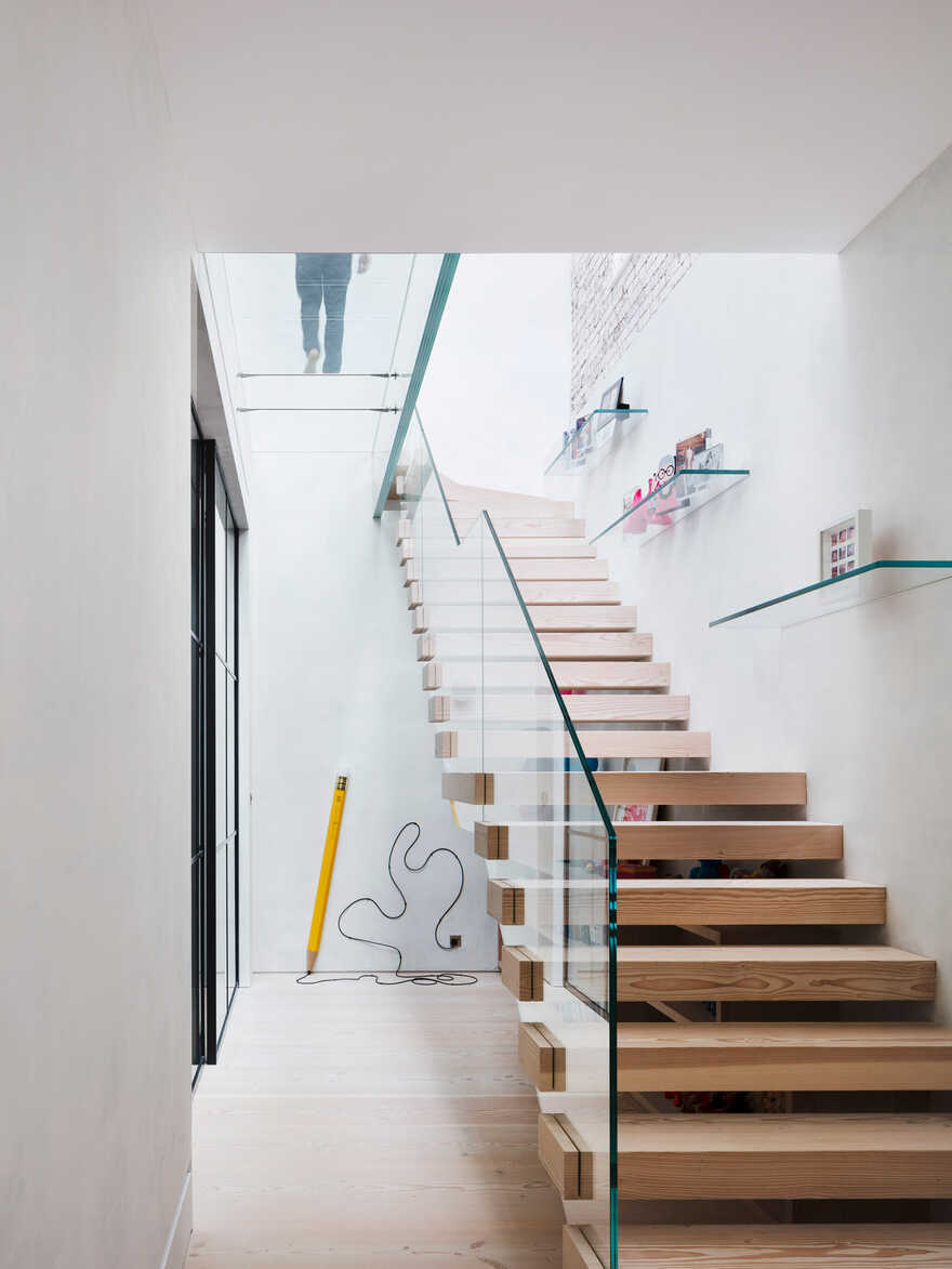 staircase, Chelsea / Rodić Davidson Architects