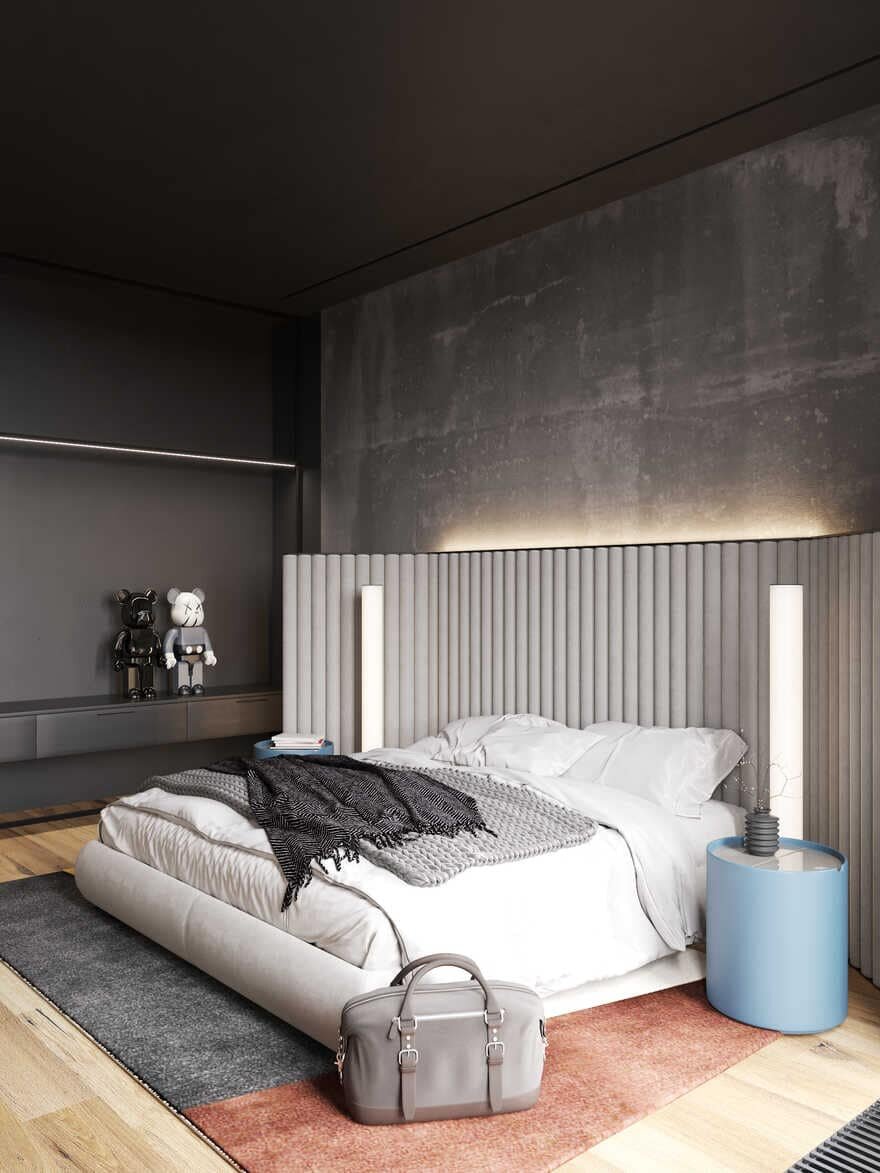 bedroom, Moscow / Cartelle Design
