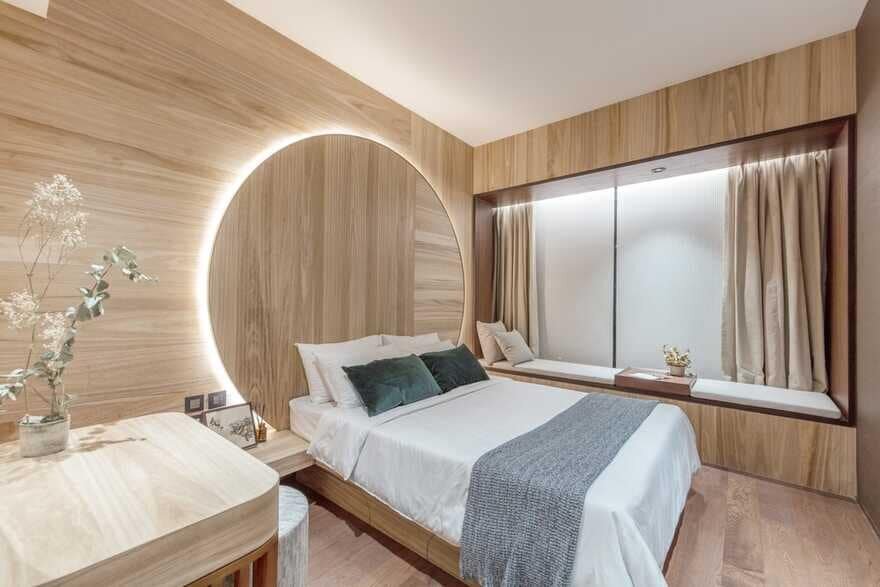 bedroom, Macau / Inward Journey from Max Lam Designs Wins Frame Award