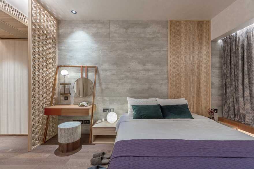 bedroom, Macau / Inward Journey from Max Lam Designs Wins Frame Award