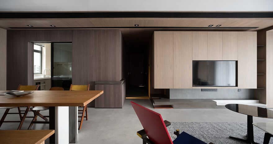 living-room, dining-room / Spring Design Office
