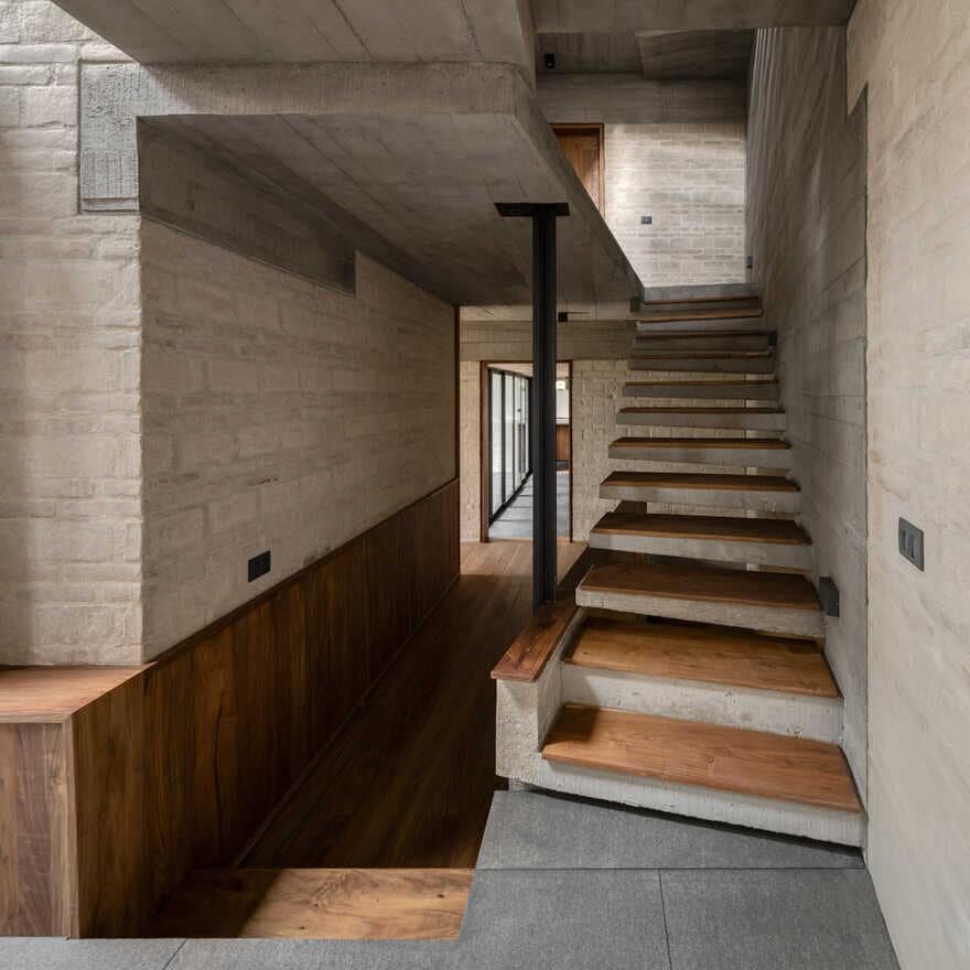 staircase, Mexico City / Sebastian Mariscal Studio & Alfonso Frade
