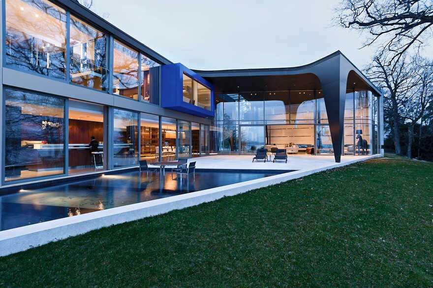 Family Home and Office on the Banks of Lake Geneva