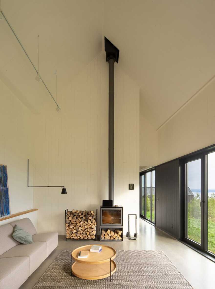 living room / Alain Carle Architecte