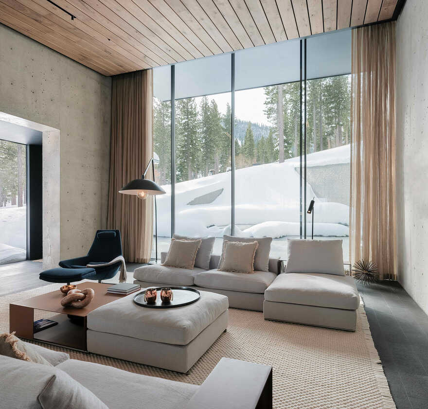 living room / Faulkner Architects