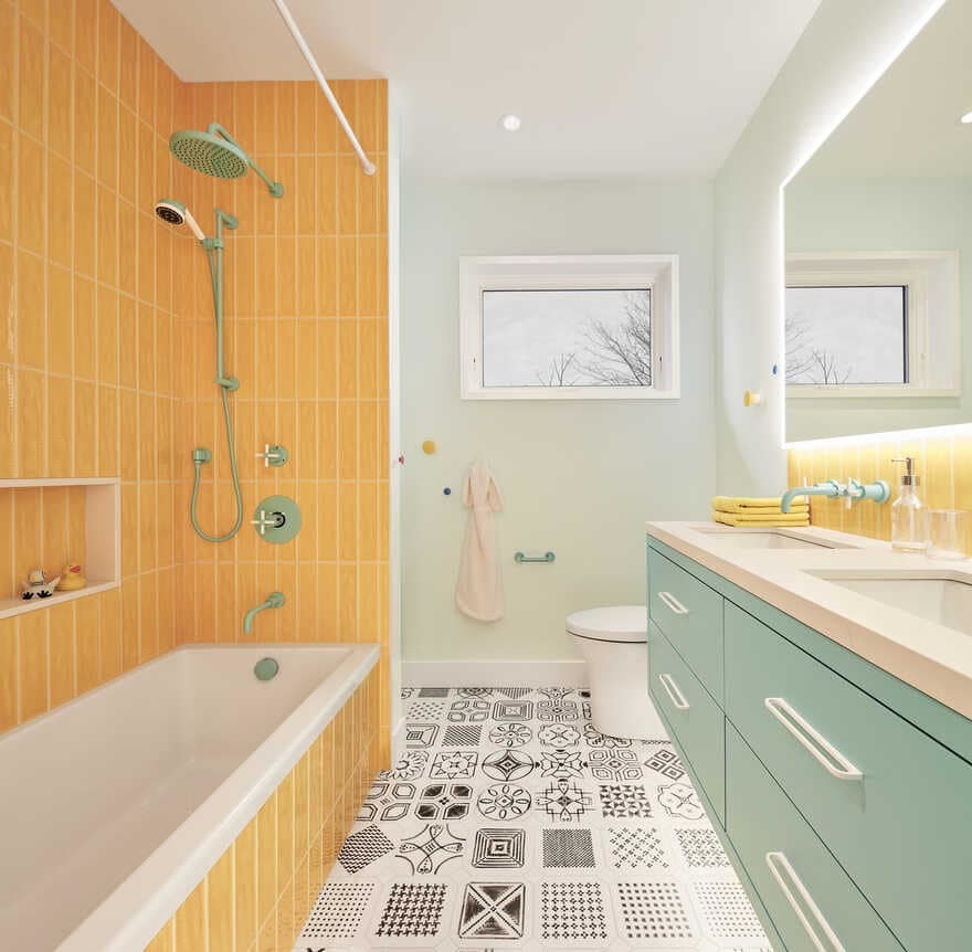 bathroom / Julie Reinhart Design and Asquith Architecture