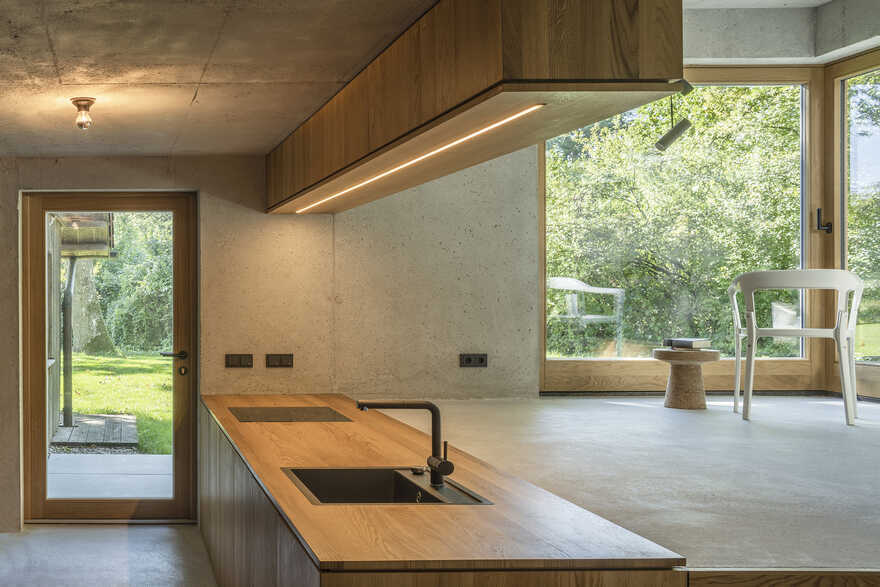 kitchen, German Architect Studio Buero Wagner