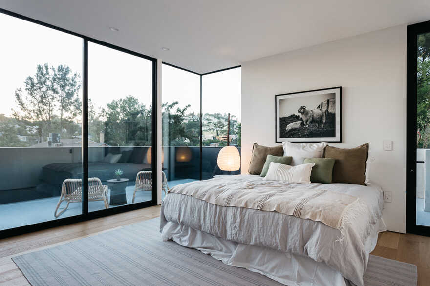 bedroom, Los Angeles / ANX - Aaron Neubert Architects