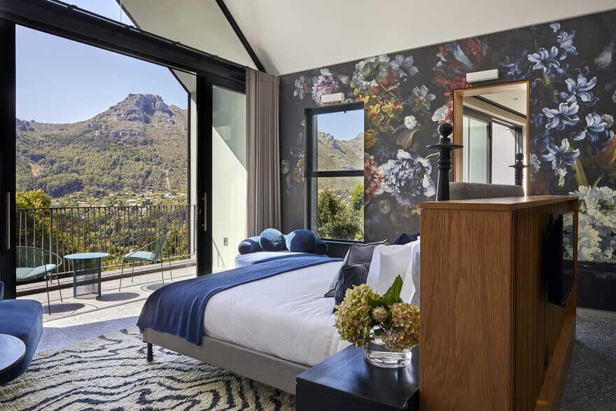 bedroom, Cape Town / Thomas Leach Architecture