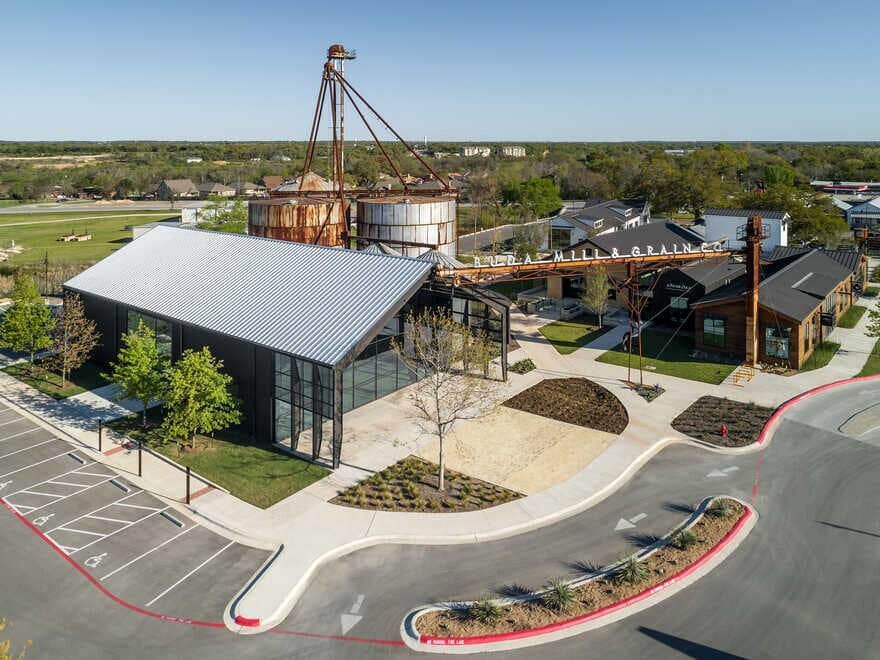 A Historic Agricultural Complex Reimagined as a Community-Focused Commercial Retail Destination