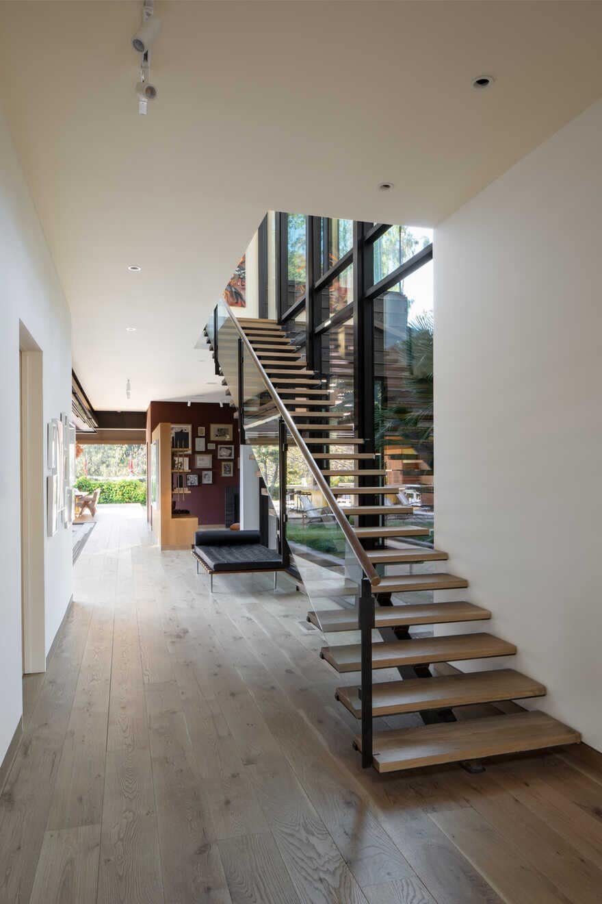 staircase, Conner + Perry Architects