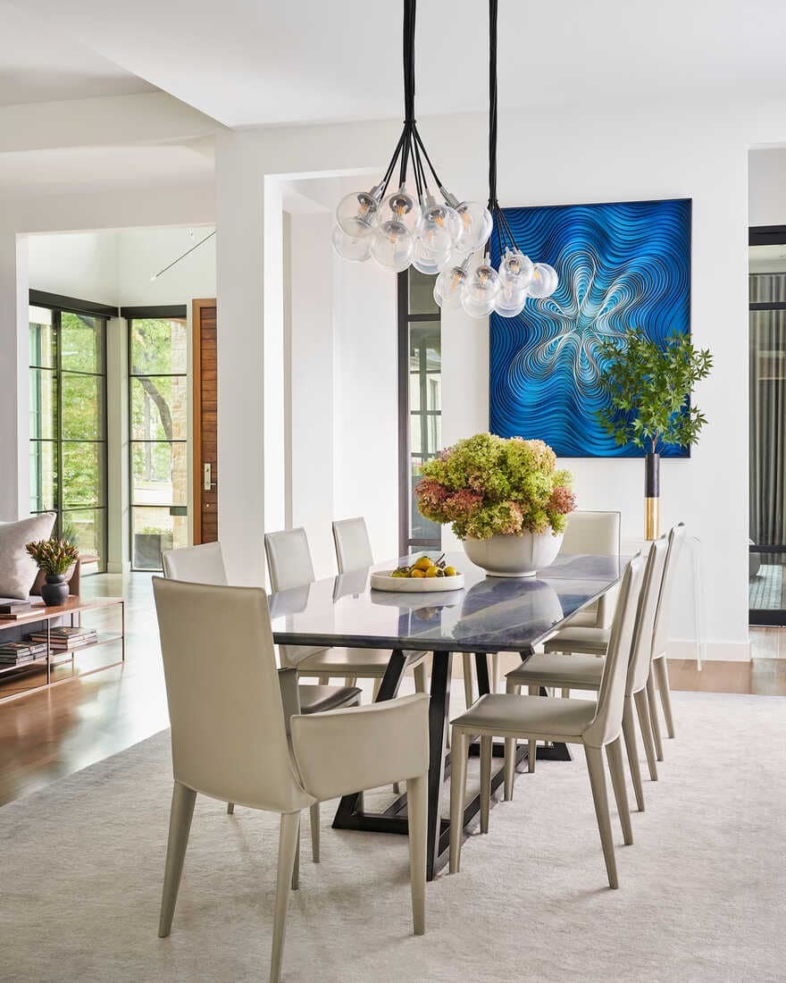 Southlake Dallas Home Incorporates Well Design and a Stellar Art Collection