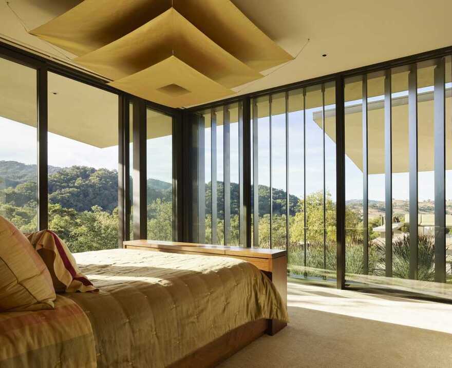 bedroom, Santa Lucia Preserve, Aidlin Darling Design