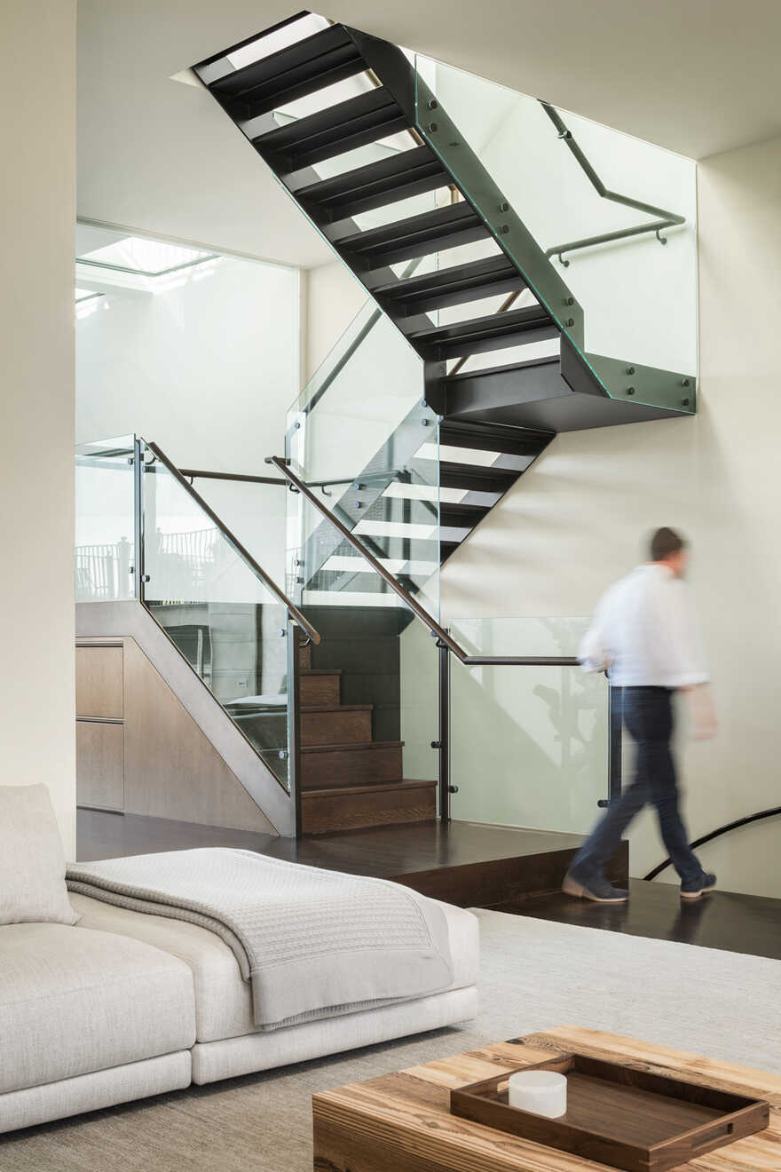 staircase by Hacin + Associates