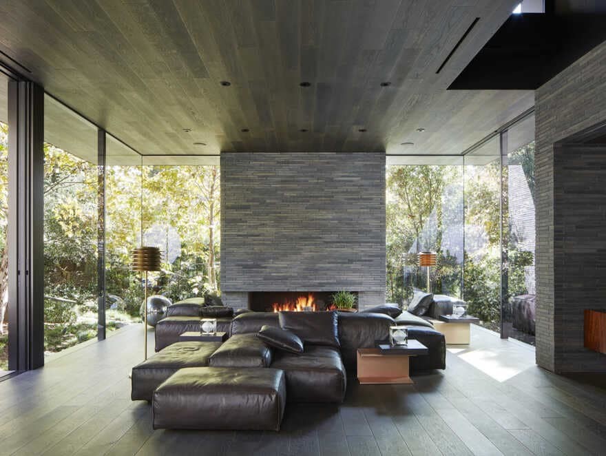 living room / Marmol Radziner Architecture