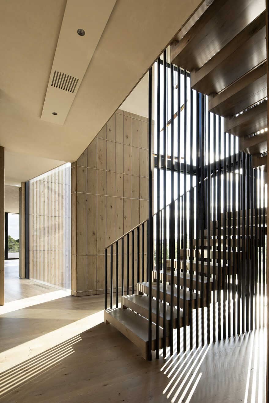 staircase , Sagaponack, NY / Bates Masi + Architects
