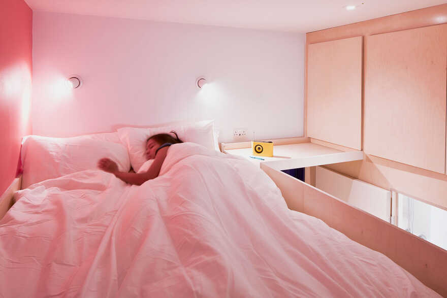 bedroom, London / Ab Rogers Design