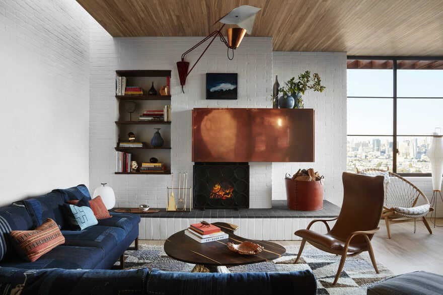 living room, San Francisco / Feldman Architecture