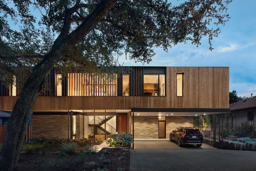 Greenbelt Overlook Residence / Baldridge Architects