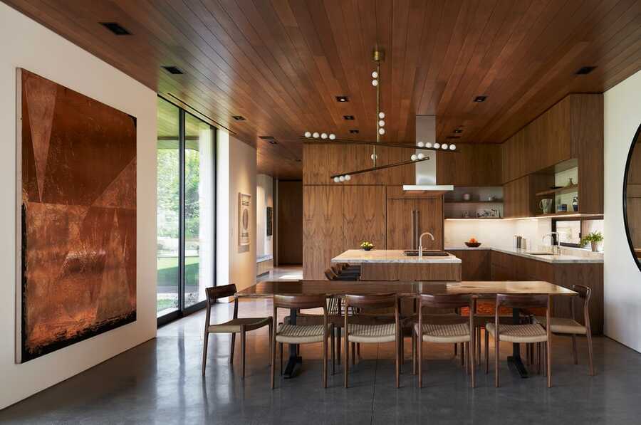 dining room, Montalba Architects