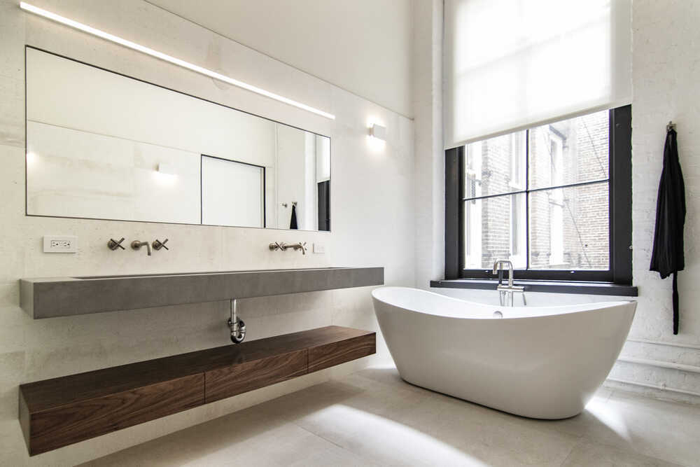 bathroom by Kimberly Peck Architect