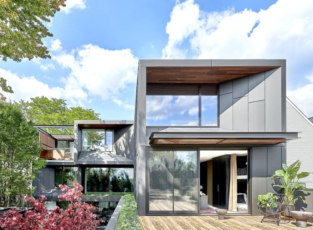 Zinc House, a Lakeview Home with a Strong Connection to the Outdoors