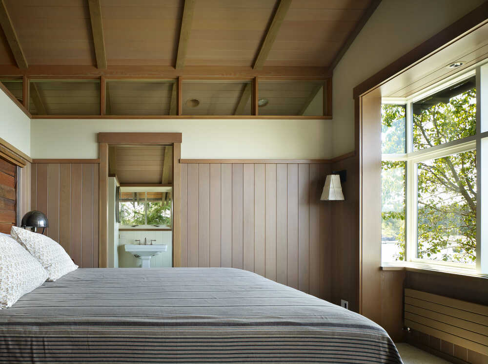 bedroom by Graham Baba Architects