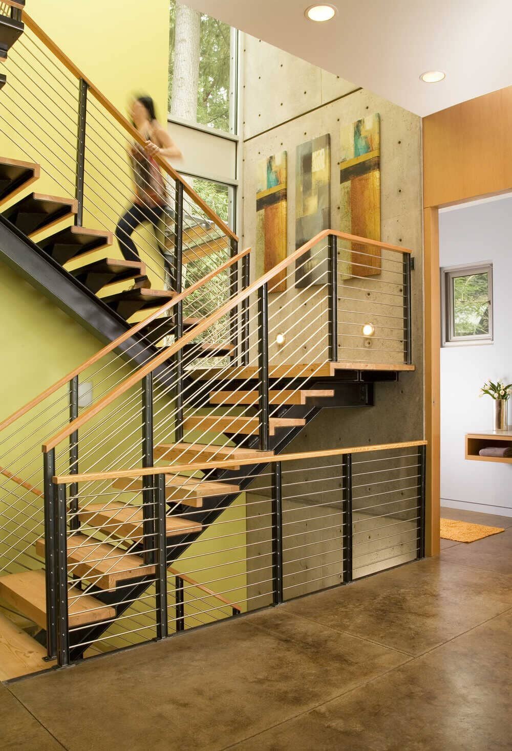 staircase, Coates Design Seattle Architects