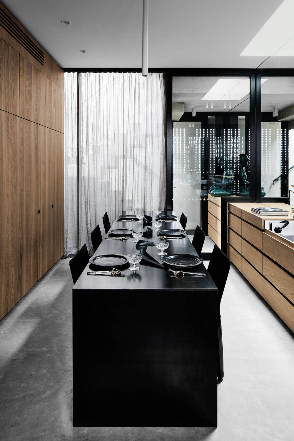 dining room, Multi Residential Architecture and Vertical Living