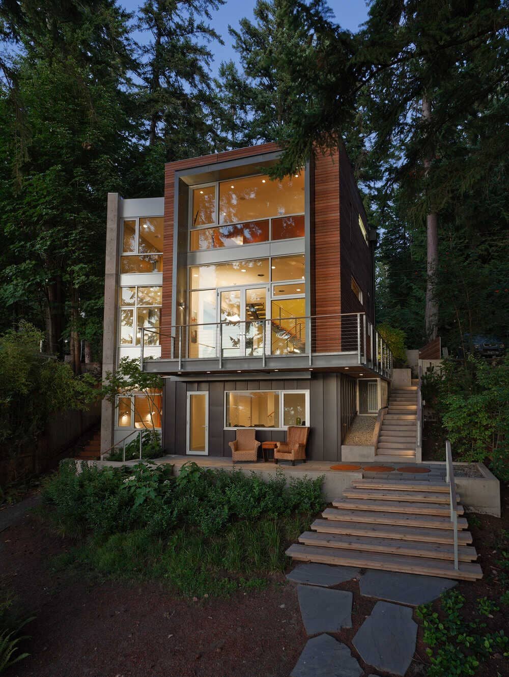 Hansen Road House by Coates Design Seattle Architects