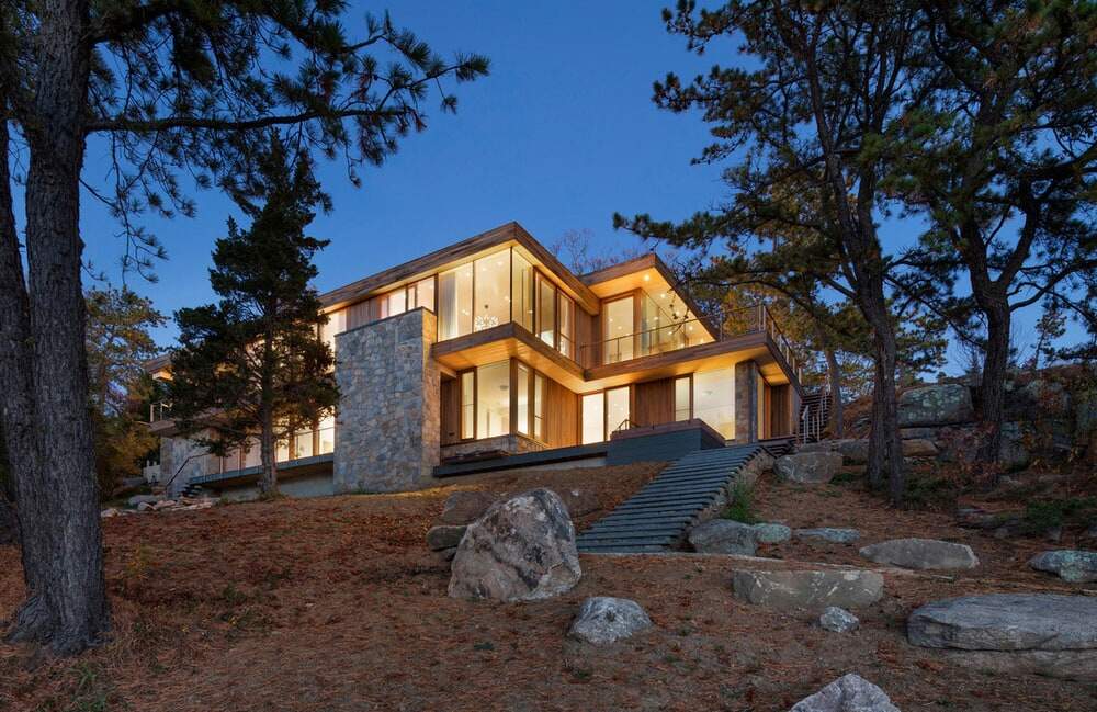 Old Quarry House by Gray Organschi Architecture