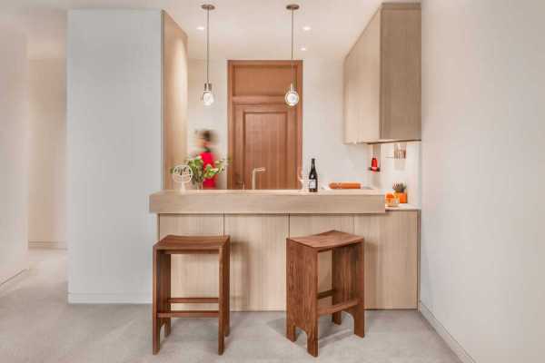 By Removing a Wall Full of Cabinets, this Small Kitchen Feels Larger and Looks Refreshed