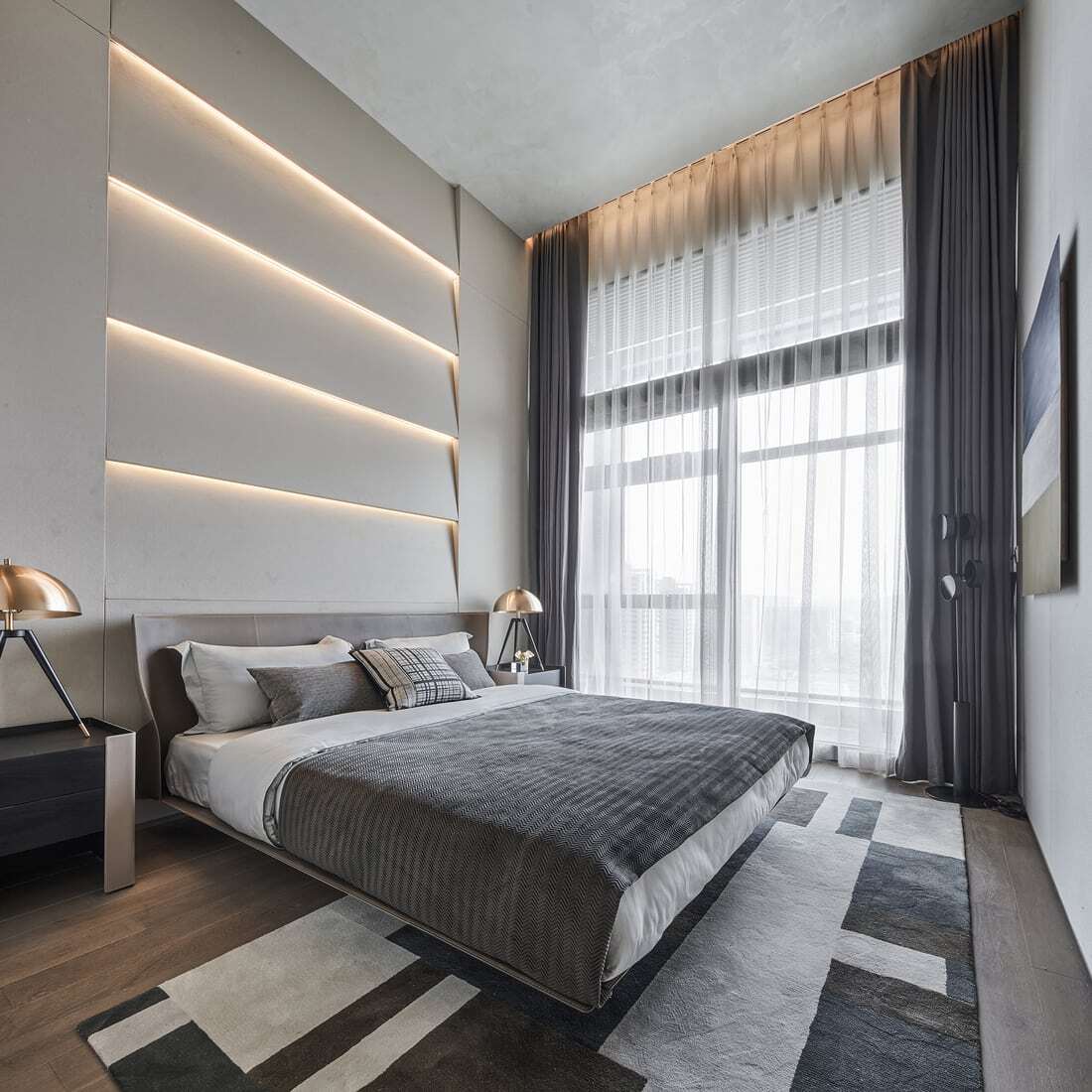 bedroom, GFD Interior Designs