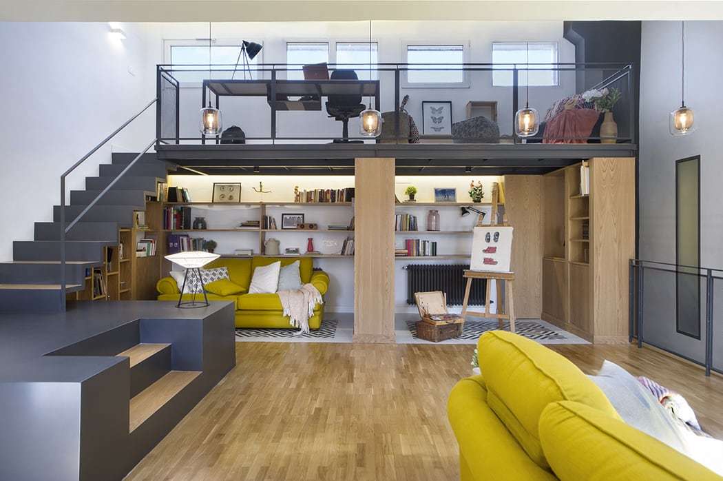 A Former Storage Room Turned by Egue y Seta into Family-Hub