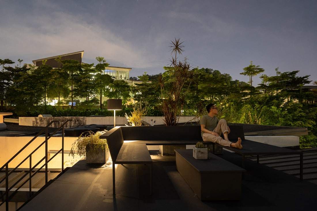 terrace roof / Fabian Tan Architect