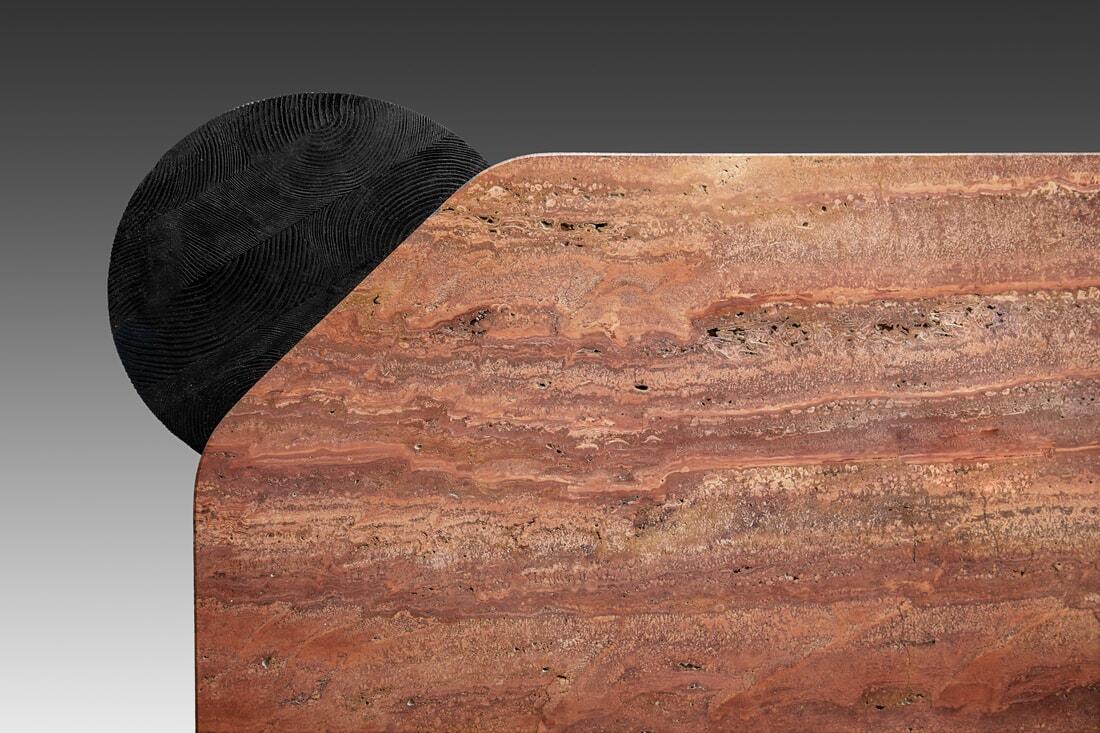 Flame Red Travertine, Multi-Cultural South African Charm
