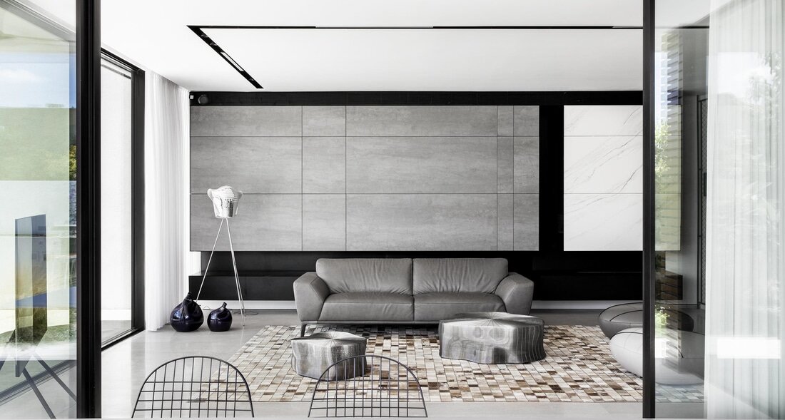 living room, Raz Melamed Architect