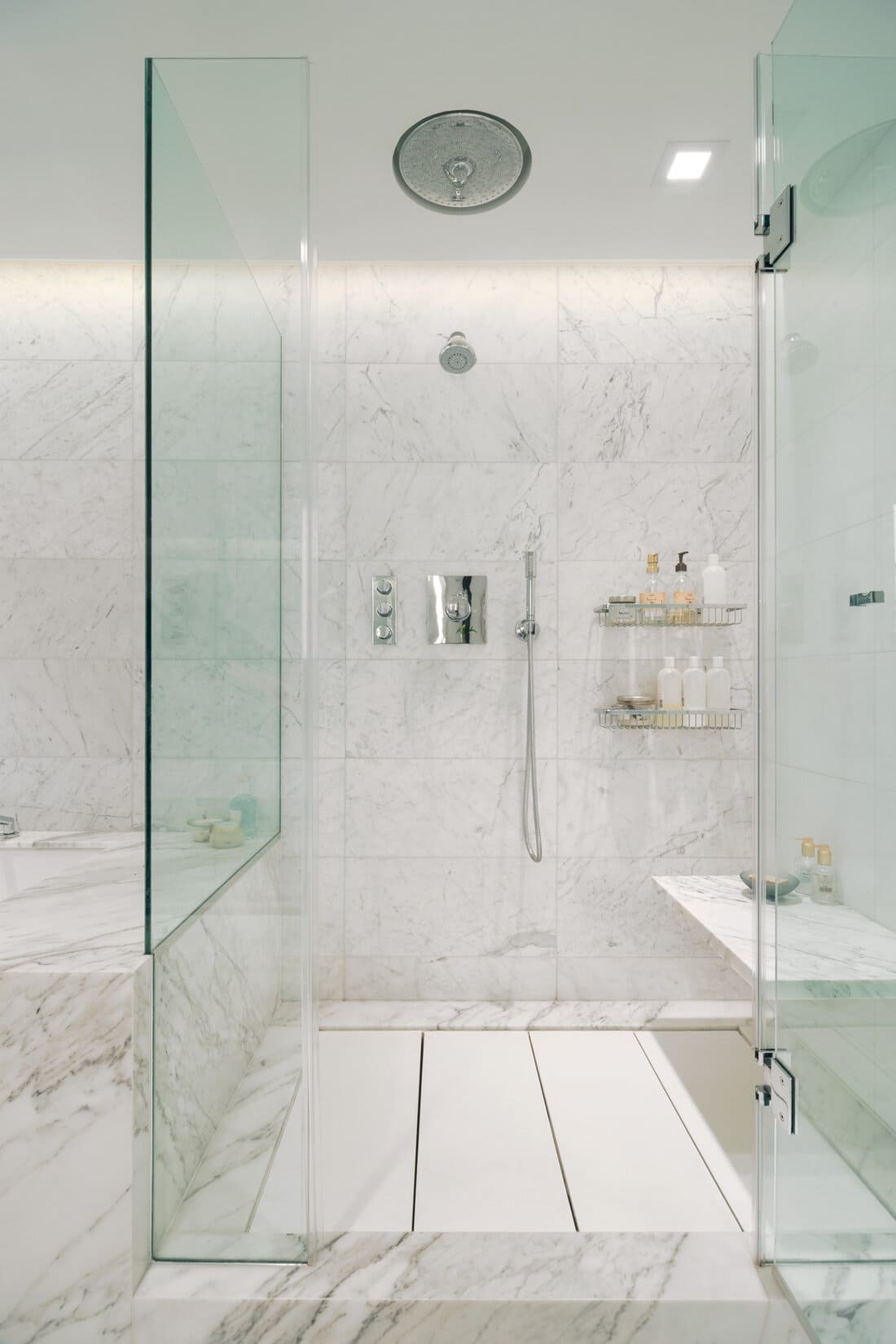 New York Apartment Gains a Spacious Luxury Bathroom and Dressing Room
