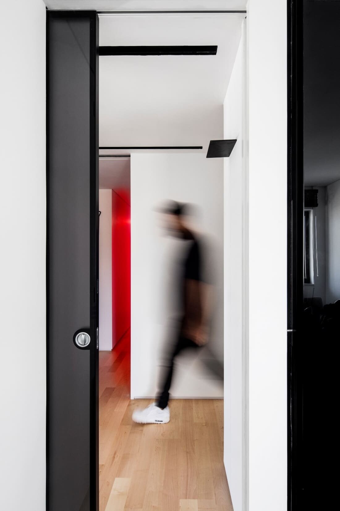 Minimalist Residence RED by Interior Designer Yael Perry
