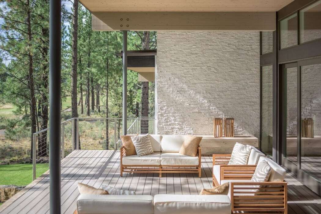 terrace / Eric Meglasson Architect