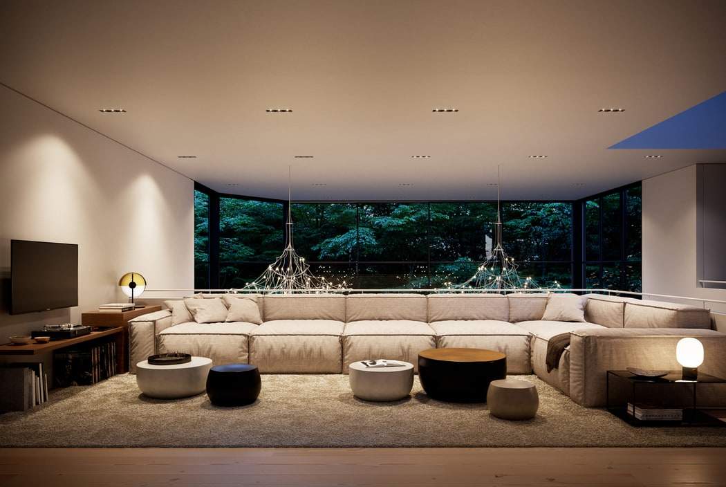 living room / Ancerl Studio